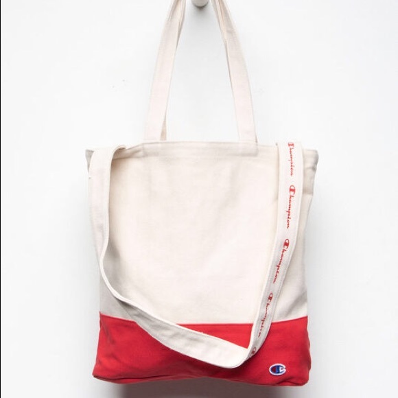Champion tote bag womens red Clearance